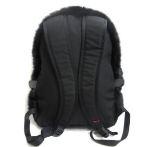 Supreme NM82092I THE NORTH FACE 20FW Faux Fur Backpack 黒