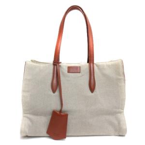 トートバッグ キャンバス ライトベージュ 