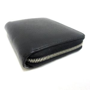 CELINE コンパクト ウォレット ラウンドファスナー コインケース レザー ブラック
