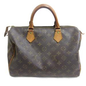 LOUIS VUITTON M41526 92年製 スピーディ 30 モノグラム ハンドバッグ ブラウン