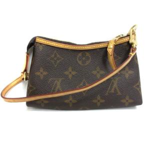 LOUIS VUITTON 10年製 M40309 ミニポシェット ディライトフル モノグラム ブラウン