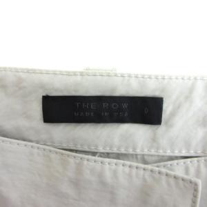 The Row ナイロン パンツ ロング ジッパーフライ 0 ベージュ