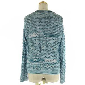MISSONI アンサンブルニット カーディガン 長袖 ニット 半袖 総柄 220812E