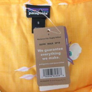Patagonia 18SS 58390 ジューンレイクドレス ワンピース 花柄 イエロー S 220602EE