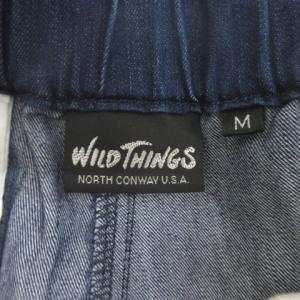 WILDTHINGS 22SS シェルテック デニム デナリ パンツ WT22023SG M インディゴ