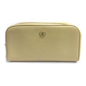 8番台 ココボタン コスメポーチ ベージュ