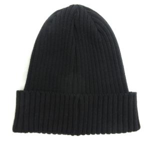 Supreme Overdyed Ribbed Beanie ボックスロゴ ブラック