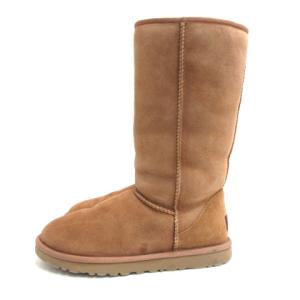 UGG australia ムートン ブーツ クラシック トール 23cm ブラウン 220930E 靴 RRR