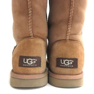 UGG australia ムートン ブーツ クラシック トール 23cm ブラウン 220930E 靴 RRR