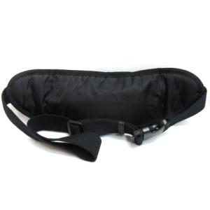 A.P.C. BANANA REPEAT BODY BAG ロゴ ウエスト バッグ ライン ブラック