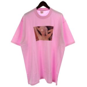 Supreme 22SS GUMMO DOT TEE LIGHT PINK XL