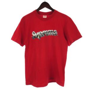 20SS Supreme Chrome Logo Tee S レッド