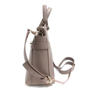 FURLA 2WAY ハンド ショルダー バッグ グレージュ 220701E
