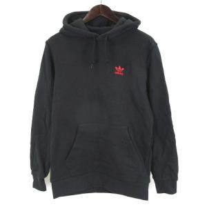 エッセンシャル フーディ プルオーバー パーカー ブラック S