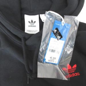 adidas Originals エッセンシャル フーディ プルオーバー パーカー ブラック S