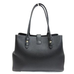 FURLA JOANN ジョアン シボレザー トートバッグ ブラック