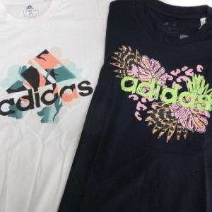 adidas 4点セット Tシャツ 半袖 プリント ホワイト