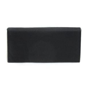 PRADA 二つ折り 長財布 ロゴ ナイロン ブラック AA