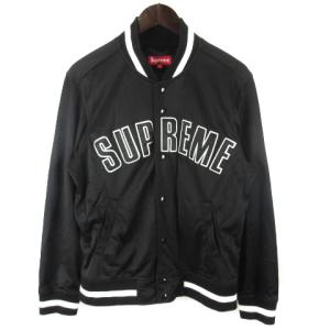Supreme 15SS Mesh Varsity Jacket ジャケット S ブラック