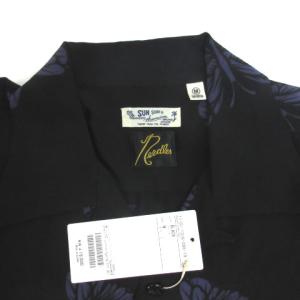Needles SUN SURF BEAMS 21SS アロハ シャツ 半袖 蝶柄 M