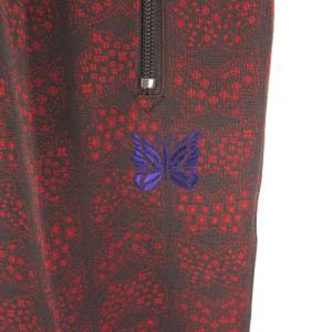 Needles BEAMS 別注 J0220 PAPILLON 蝶柄 ジャガード トラック パンツ