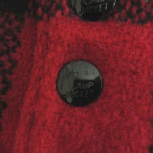 KAPITAL バッファロー チェック ベスト S レッド ブラック