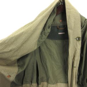 KAPITAL リングコート フード S カーキ