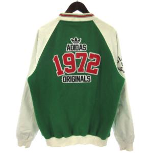 adidas Originals Varsity Jacket スタジャン ブルゾン ジャケット ウール X31919 M グリーン