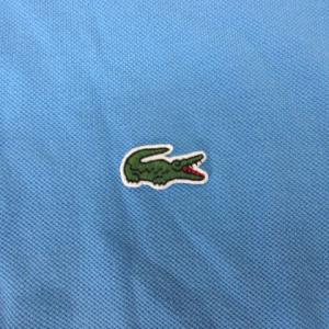 LACOSTE ポロシャツ 半袖 ロゴ ワンポイント 2 ライトブルー SM0