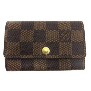 N62630 ダミエ ミュルティクレ6 キーケース ブラウン