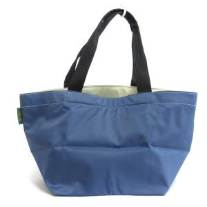 Hervé Chapelier 舟形 トートバッグ ナイロン ブルー L