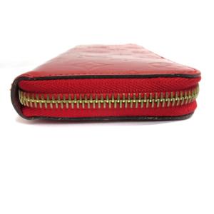 LOUIS VUITTON ヴェルニ ポルトフォイユ クレマンス モノグラム 長財布 M90921 スリーズ レッド