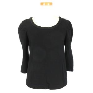 パワーショルダー カットソー 38 ブラック 220812E