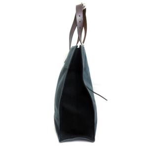 HERMES エトリヴィエール トートバッグ キャンバス レザー P刻印 ブルー