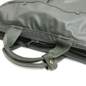 LUGGAGE LABEL 青タグ 2way ショルダーバッグ ビジネス ブリーフケース カーキ