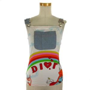 02年製 ジョンガリアーノ プリントカットソー F40 マルチカラー