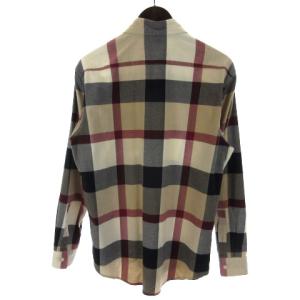 BLACK LABEL CRESTBRIDGE ネルシャツ 長袖 チェック 51M07-407-42 M ベージュ