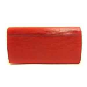 LOUIS VUITTON M60723 エピ ポルトフォイユ サラ 二つ折り財布 レッド