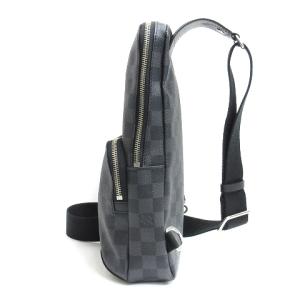 LOUIS VUITTON N41719 アヴェニュー・スリングバッグ ダミエ グラフィット ボディバッグ 黒