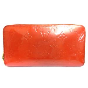M93724 ヴェルニ ジッピーウォレット 長財布 ラウンドファスナー オレンジ系