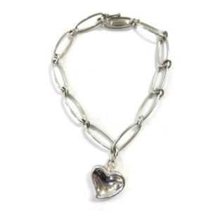 TIFFANY&Co. ハート ブレスレット チェーン 925 シルバー