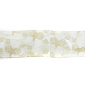 Christian Dior 21DST106I605 ミッツァ スカーフ 星柄 シルク ベージュ系