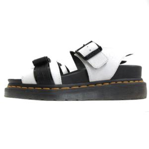 Dr.Martens ROMI CRACKLE サンダル リボン 4 ホワイト 220901E 靴