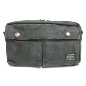 吉田カバン SMOKY ウエストバッグ クロスボディ ブラック 220906E 鞄