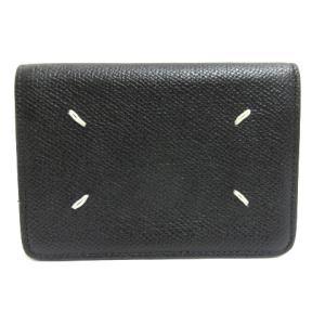 S55UI0299 レザー カードケース ブラック