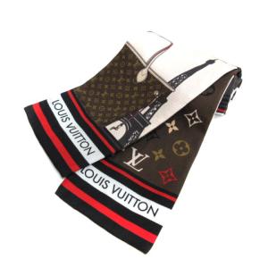 M77316 21年製 バンドー スカイライン スカーフ シルク モノグラム