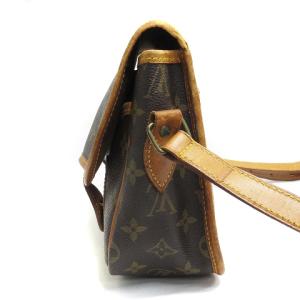 LOUIS VUITTON M42247 モノグラム ジベシエールMM ショルダーバッグ ブラウン