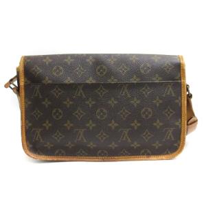 LOUIS VUITTON M42247 モノグラム ジベシエールMM ショルダーバッグ ブラウン