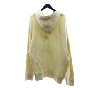 GUCCI 475374-X3Q25 18AW インターロッキングG フーデッドスウェットシャツ XL ホワイト