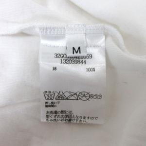 MM6 Maison Margiela エイズ プリント 半袖 カットソー Tシャツ ホワイト M 221220E